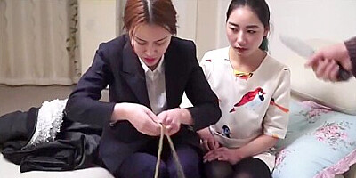 mom and daughter bondage and ticking by Xiaoyao