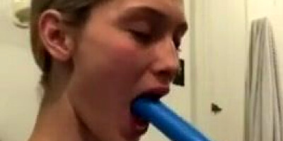 Cracking in my enormous blue plaything