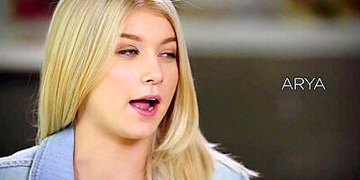 TUSHY Hot Teen Arya Fae Gets First Anal