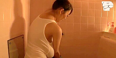 Busty asian with natural huge tits