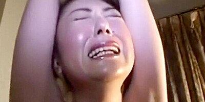 Whipping Japanese milf from bottom to tits