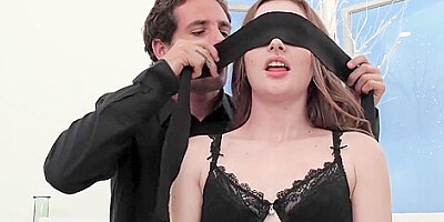 Young Danni Rivers Has A Hardcore Blindfold Sex Fantasy