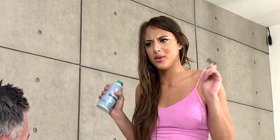Gia Derza is highly thrilled about having anal invasion intercourse with her married neighbor, after deepthroating his pipe