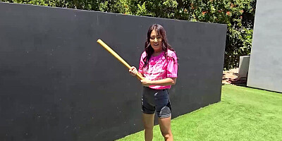 Asian Jade Spreads and Fucks Stepdad