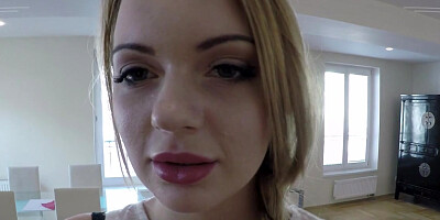 Russian lady Emily Thorne wants to taste big euro dick