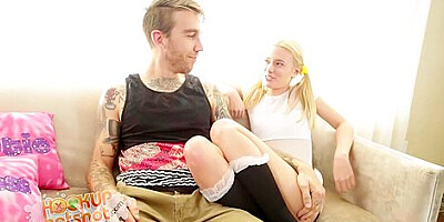 Kennedy Kressler And Hookup Hotshot - Pigtailed Pussy Kennedy Gets Teen 18+ Twat Tweaked!