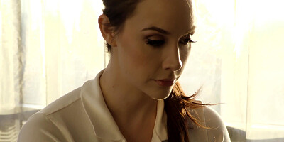 Chanel Preston groans during rough anal pounding