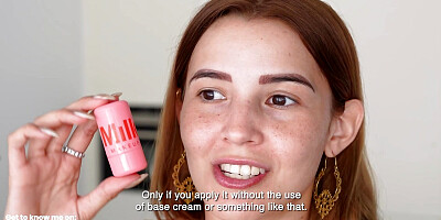All the things Agatha puts on her face to keep her skin glowing for camera