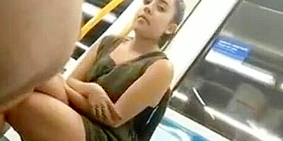 Beautiful Horny college girl Watches Dick!