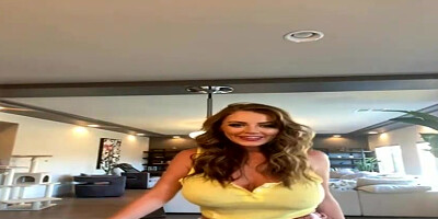 Buxomy dark-haired cougar, Savannah Watson is railing arock rigid manhood in the living bedroom