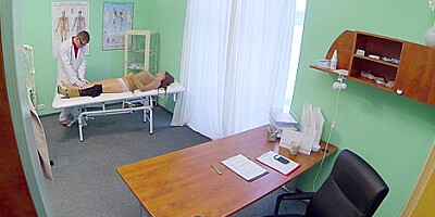 Mona in Doctor denies antidepressants and prescribes a good licking and a hard fucking - FakeHospital