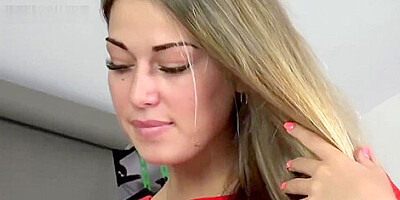 Alisa crushing and walkover bugs with red high heels.