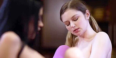 Crazy Adult Movie Stockings Crazy Show With Alex Coal, Bunny Colby And Nadya Nabakova