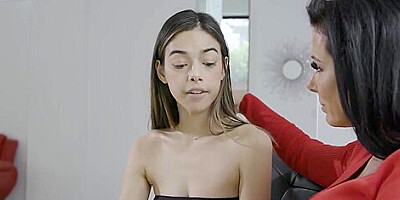 Harmony Wonder is masturbating in the corner while watching Reagan Foxx having sex with her ex