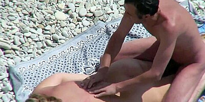 Hot Nudist Couples At The Beach