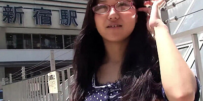 Naturally tan and curvy Japanese college student 18+ top floor hotel sex