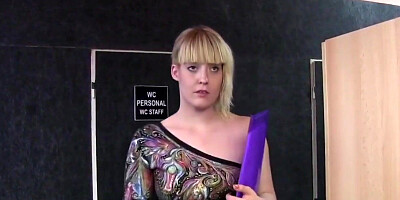 anal hard day's work at the office