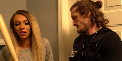 Tiffany Watson gets her invaded but she doesn't seem to mind