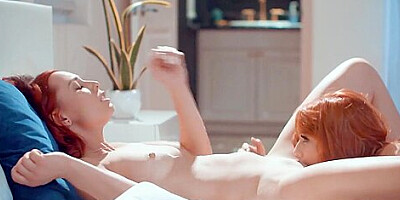 Aidra Fox And Bella Rolland - Horny Girls Have Passionate Sex With Their Lover Compilation