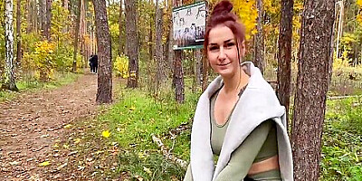 Public Pickup And Huge Facial Pretty student 18+ Kleomodel