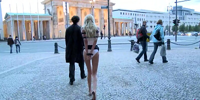 European light-haired bare unveiled in public (Zenza Raggi)