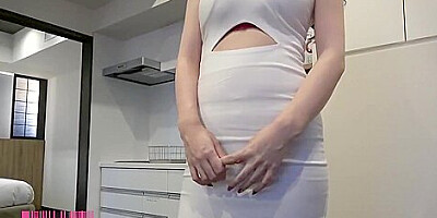 19 year old sexy big bombs Chinese get fuck by rich guy and cum inside