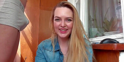 Facefucked Russian Chick....