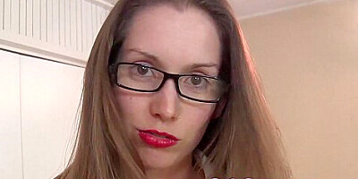 She gives you long sloppy deepthroating blowjob POV