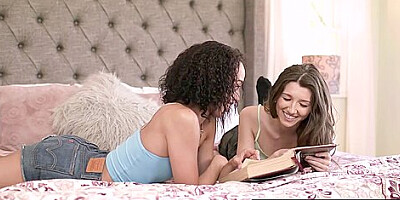 MOMMY'S GIRL - Witch Supreme Reagan Foxx Caught Stepdaughter and BFF Alexis Tae Trying To Cast Spells