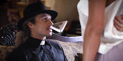 Priest fuck lesbian couple and 1 squirts