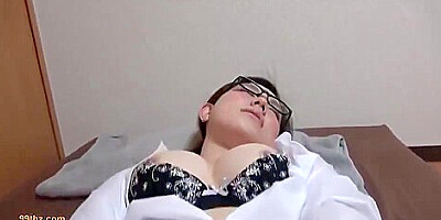 Asian Office Milf With Hairy Pussy - Porn Clip