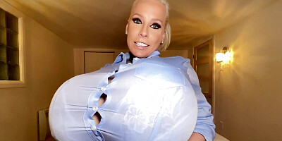 Cum in My Pussy, My Breast Get Bigger!