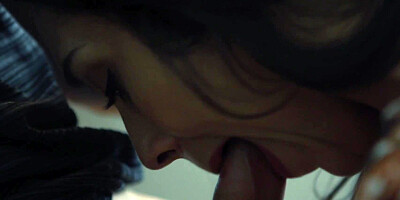 Lilly Hall shows off her excellent cock sucking skills