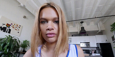 Whorish cheerleader Kendall Kross gets properly fucked in POV