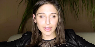 Abella Danger get choked and slapped in a rough fuck session