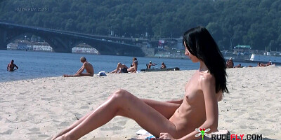 Gorgeous nudist teens with perky natural tits