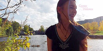 Inhale Special Edition / Smoking And Outdoor Nudity On Lachine Canal Montreal / By Gypsy Dolores