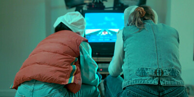 Cadence Lux and Serena Blair have sex with an alien MILF