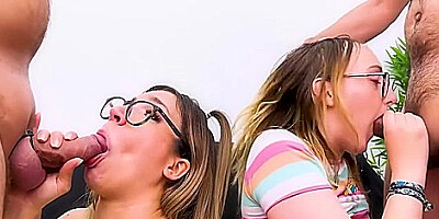 Her First Creampie Gangbang With Emejota And Megan Love