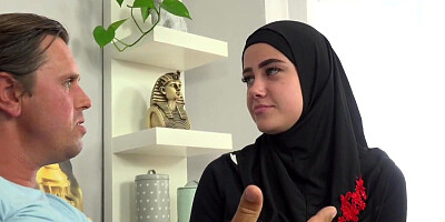 Muslim babe needs a Koran but has no money