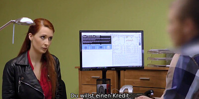 Female's pussy is wet and office worker fucks it