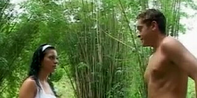 Bisexual mmf trio way outdoors