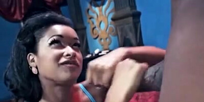 Super-Steamy black teen