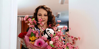 Good looking brunette wants a gangbang with black studs