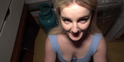 Eliza Eves shows off her amazing cock sucking skills before getting laid