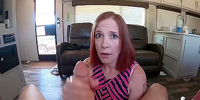 Stepmom Begs Stepson To Stay - Jane Cane, Shiny Cock Films