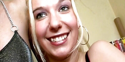 German stepmom and teen sharing sperm in gangbang