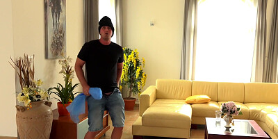 Anal sex for brunette teen Anya Krey and creampie