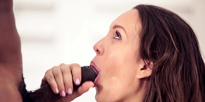 Jade Nile gets banged by horny black stallion