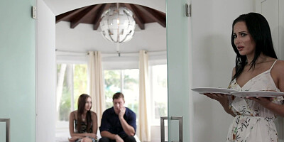 Crystal Rush teaching young stepsiblings about sex